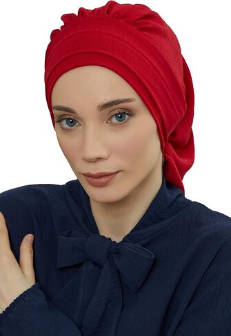 Instant Turban Lightweight Aerobin Scarf Head Turbans For Women Headwear Stylish Design in Saudi Arabia