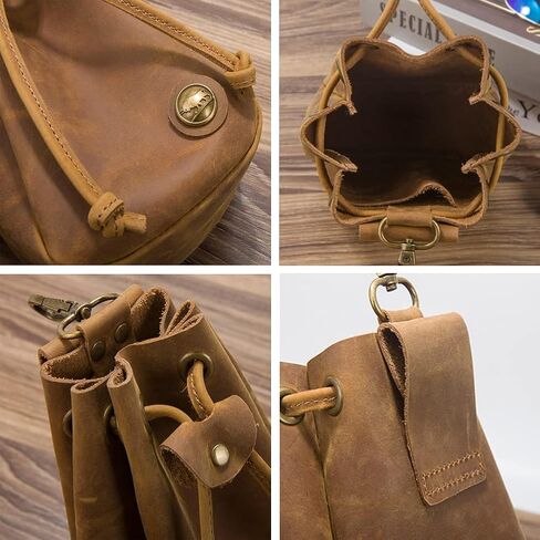 قطعة واحدة من حقيبة الخصر الجلدية من العصور الوسطى، منظم العملات المعدنية، حقيبة تخزين برباط من الجلد، حقيبة خصر برباط من الجلد، حقيبة خصر in Kuwait