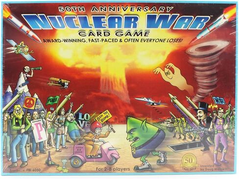 Flying Buffalo Nuclear War Card Game, 50th Anniversary Edition, Science Fiction in Saudi Arabia