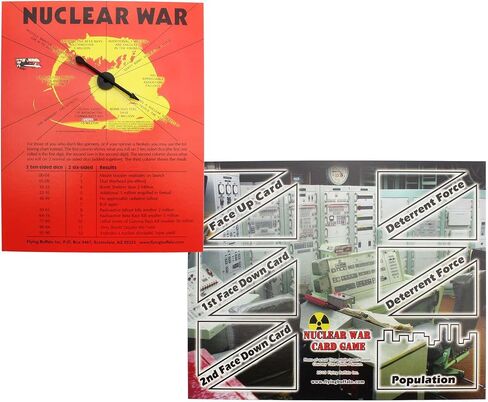 Flying Buffalo Nuclear War Card Game, 50th Anniversary Edition, Science Fiction in Saudi Arabia