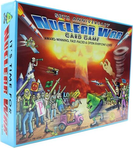 Flying Buffalo Nuclear War Card Game, 50th Anniversary Edition, Science Fiction in Saudi Arabia