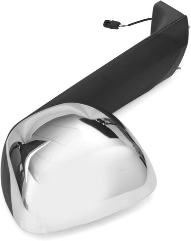 Chrome Hood Mirrors Assembly (Driver and Passenger Sides) Fit for Freightliner Cascadia 2018 2019 2020-New Pair in Saudi Arabia