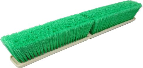 فرشاة أرضية Weiler 42164 Perma-Sweep Polystyrene Fine Sweep، عرض 2-1/2 بوصة، الطول الإجمالي 24 بوصة، أخضر in Saudi Arabia