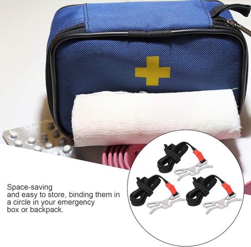 3PCS Tourniquets One Handed Emergency Hemorrhage First Aid Kit Outdoor Bleed Stop Tool Outdoor Tourniquet in Saudi Arabia