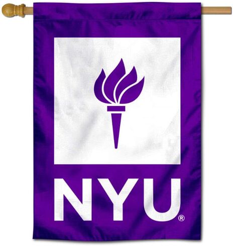 College Flags & Banners Co. New York Violets Two Sided and Double House Flag in Saudi Arabia