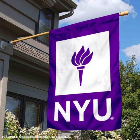 College Flags & Banners Co. New York Violets Two Sided and Double House Flag in Saudi Arabia