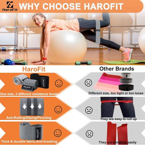 Booty Bands For Working Out, Fabric Resistance Bands For Working Out Women Thigh Bands For Workout Bands Resistance For Women Resistance Bands For Leg Bands For Working Out Women Glute Bands For Women in Saudi Arabia