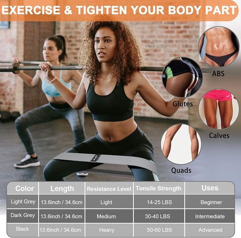 Booty Bands For Working Out, Fabric Resistance Bands For Working Out Women Thigh Bands For Workout Bands Resistance For Women Resistance Bands For Leg Bands For Working Out Women Glute Bands For Women in Saudi Arabia