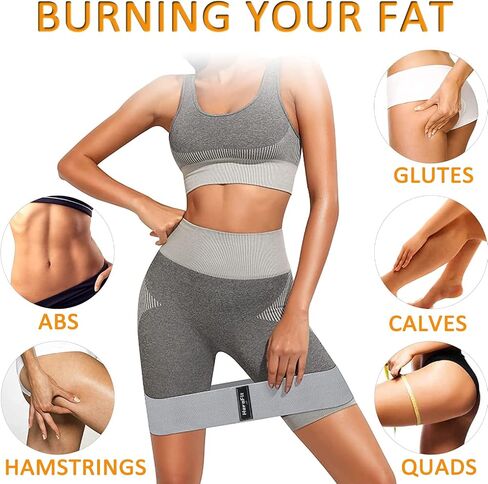 Booty Bands For Working Out, Fabric Resistance Bands For Working Out Women Thigh Bands For Workout Bands Resistance For Women Resistance Bands For Leg Bands For Working Out Women Glute Bands For Women in Saudi Arabia