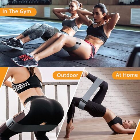 Booty Bands For Working Out, Fabric Resistance Bands For Working Out Women Thigh Bands For Workout Bands Resistance For Women Resistance Bands For Leg Bands For Working Out Women Glute Bands For Women in Saudi Arabia