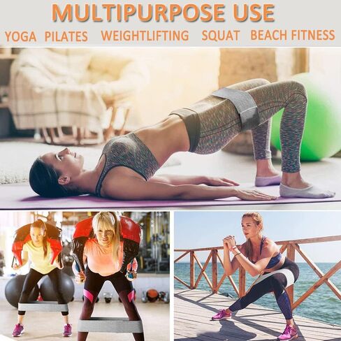 Booty Bands For Working Out, Fabric Resistance Bands For Working Out Women Thigh Bands For Workout Bands Resistance For Women Resistance Bands For Leg Bands For Working Out Women Glute Bands For Women in Saudi Arabia