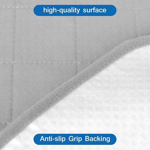 4 عبوات من وسادات الإنجاب مقاس 45.72 سم × 60.96 سم، وسادات تبول للكلاب قابلة للغسل، مستلزمات مقاومة للماء للكلاب الأليفة، وسادات للجراء، وسادات تدريب للحيوانات الأليفة، وسادات تدريب مضادة للانزلاق لقفص لعب الكلاب، والقفص، والأريكة in Kuwait