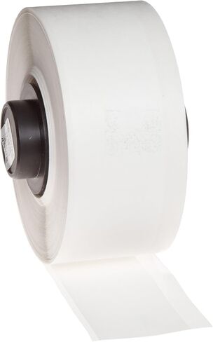 Brady PTL-42-489 TLS 2200 وTLS PC Link 1 عرض × 50 ارتفاع، B-489 بوليستر شديد العدوانية، لمسة نهائية مطفأة اللمعة بيضاء ملصق BradyBondz in Saudi Arabia
