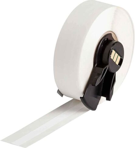 Brady PTL-42-489 TLS 2200 وTLS PC Link 1 عرض × 50 ارتفاع، B-489 بوليستر شديد العدوانية، لمسة نهائية مطفأة اللمعة بيضاء ملصق BradyBondz in Saudi Arabia