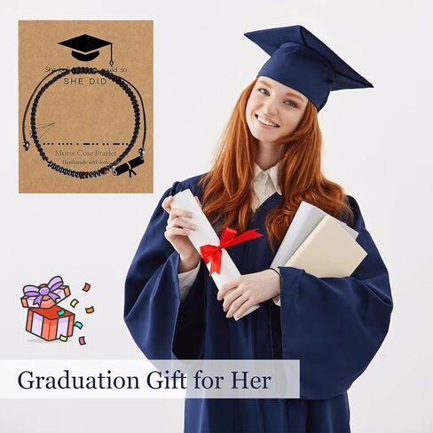 Harry and Henry Graduation Gifts 2024 Graduation Bracelet Set Adjustable Compass Bracelet for Best Friends Classmates Class of 2024 Gifts College High School Graduate Gifts in Saudi Arabia