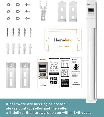 Homebox Zebra Blinds for Indoor Windows, Roller Window Shades, Light Filtering Sheer Privacy Light Control Mini Blinds, Easy to Install, 23" W x 72" H White in Kuwait