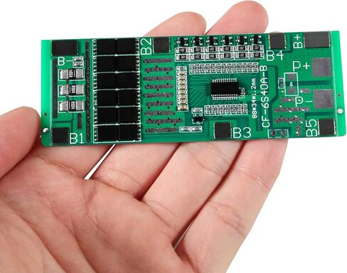 3 قطع 6S 18650 بطارية ليثيوم أيون PCB لوح حماية 24 فولت 40 أمبير إضاءة شمسية BMS PCB مع وحدة حماية متوازنة للدائرة، وحدة شحن الخلية مع وظيفة التوازن لمحرك الحفر in Saudi Arabia
