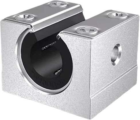 SBR20UU Bearing Blocks, 4Pcs 20mm Open Sliding Ball Bearing Block for SBR20 Linear Motion Shaft Guides Slide Rails as CNC Linear Rail Kit in Saudi Arabia