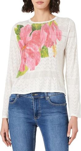 Desigual Women's JERS_Albury, White, 38 in Saudi Arabia