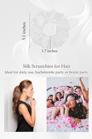 مجموعة أرواب كيمونو قصيرة حريرية من الساتان للسيدات مع قناع للعين ورباط شعر وحلقة شعر لحفلات الزفاف ورداء سبا in Kuwait