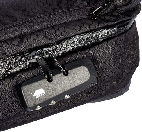 Cali Crusher 100% Smell Proof Fanny Pack w/Combo Lock (Black) in Saudi Arabia