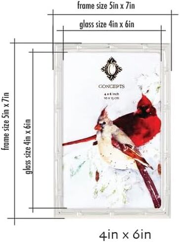 Concepts 4x6 Gold Bamboo Picture Frames for Family Photos And Wall Collages - Elegant Wall and Tabletop Decor in Bulk, Perfect for Preserving Precious Moments at Home. in Saudi Arabia