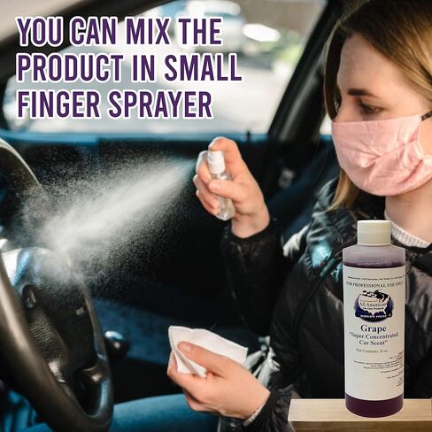 معطر جو برائحة السيارة فائقة التركيز - سيارة جديدة - مزيج لصنع 1 جالون in Kuwait