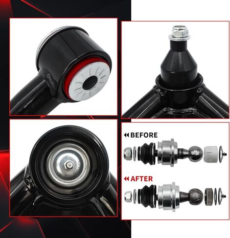 أذرع التحكم العلوية الأمامية لـ 1988-1998 Chevy K1500 GMC/ 1992-1999 K1500 Suburban/1992-1999 Yukon، 2-4 بوصات رفع أذرع التحكم الأمامية الأنبوبية in Kuwait