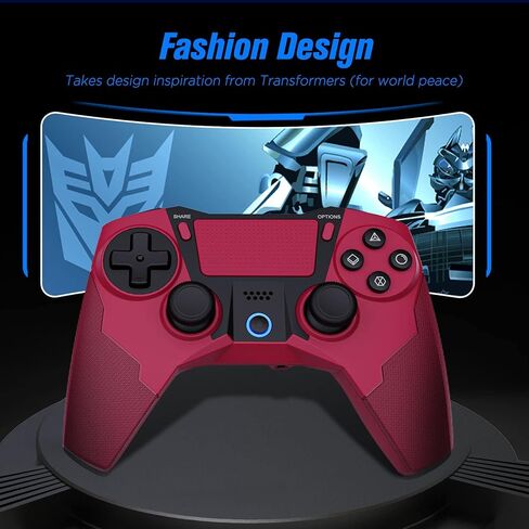 وحدة تحكم لاسلكية CTPOWER لوحدة التحكم PS4/Slim/Pro/PS3، مكبر صوت مدمج/اهتزاز مزدوج محسّن/وظيفة مستشعر حركة 6 محاور in Kuwait