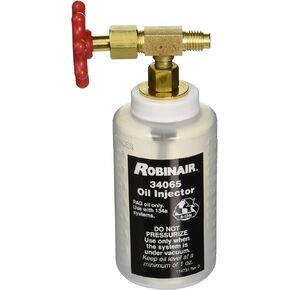 Robinair 34065 R-134a Oil Injector with 1/2" Acme Fitting