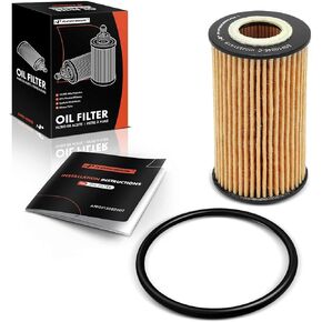 A-Premium 10K Miles Protection Oil Filter Compatible with Chevy Equinox, Malibu, Cruze, Cruze Limited, Colorado, Sonic & GMC Terrain, Canyon & Buick Encore, Cascada & Pontiac & Saturn & Suzuki