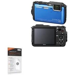 BoxWave Screen Protector Compatible With Nikon Coolpix AW120 - ClearTouch Anti-Glare (2-Pack), Anti-Fingerprint Matte Film Skin for Nikon Coolpix AW120