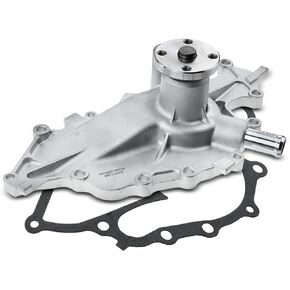 A-Premium Engine Water Pump W/Gasket - OHV (2986CC) 6Cyl 3.0L - Compatible with Ford & Mercury Vehicles - Taurus 1995-2007, Windstar 1995-2000, Sable 1995-2005, Replace# AW4094, 1F1Z8501AA, 5F1Z8501A