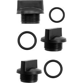 قابس مضخة تصريف المياه وحلقة دائرية مناسبة لمضخة Harbour Freight Predator 2 بوصة 3 بوصة، مناسبة لمضخة Honda 2 بوصة 3 بوصة 4 بوصة، مناسبة لمضخة Pacific HydroStar 63405 61986 68375 69774 (3/حزمة) in Kuwait