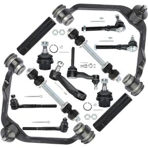 DRIVESTAR 14 Pcs Front Suspension Control Arm Kit, for Ford F-150 F-250 Expedition Lincoln Navigator 2WD 1997 1998 1999 2000 2001 2002 2003 2004, K8728 K8726 K8695 K8772 K8700 ES3364 ES3365 K8739