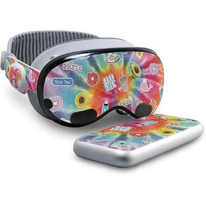 Glossy Glitter VR Skin Compatible with Apple Vision Pro - VSCO5 - Premium 3M Vinyl Protective Wrap Decal Cover - Easy to Apply | Crafted in The USA by MightySkins