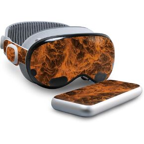 Skin Compatible with Apple Vision Pro - Burning Up - Premium 3M Vinyl Protective Wrap Decal Cover - Easy to Apply | Crafted in The USA by MightySkins