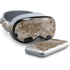 VR Skin Compatible with Apple Vision Pro - DRT - Premium 3M Vinyl Protective Wrap Decal Cover - Easy to Apply | Crafted in The USA by MightySkins
