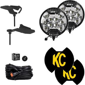 KC HiLiTES 97167 SlimLite® LED - 2-Light System - Ditch Light Kit - for Jeep 392/Mojave