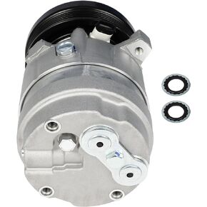 cciyu Air Conditioning Compressor 1994-2002 Fit for Chevrolet Cavalier 2.2L Replaces CO 20456C AC Pump