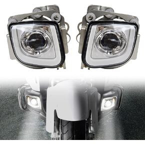 LED Driving Fog Lamp Light Kit for Goldwing, Rectangular Turn Signal Running Fog Lights for Honda Gold Wing GL1800 2012-2017 Accessories