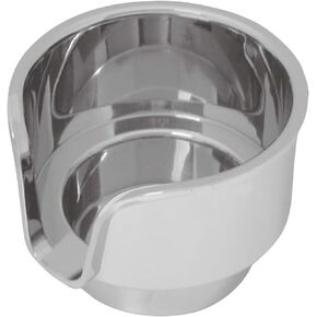 GG Grand General 68722 Chrome Plastic Single Cup Holder for Peterbilt 2001 & Kenworth 2002, Silver