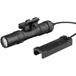 OLIGHT Odin S 1500 Lumens MLOK Rail Mounted Weaponlight Rechargeable Tactical Flashlight with Upgraded Remote Pressure Switch, 250 Meters Throw Distance, IPX8 Waterproof (Desert Tan)