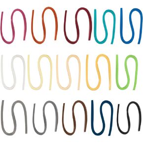 PATIKIL 900pcs Metallic Quilling Strips Paper 3mm(1/8") x 54cm Origami Paper Quilling Kits for Adults Beginner Art DIY Craft Christmas, 15 Colors