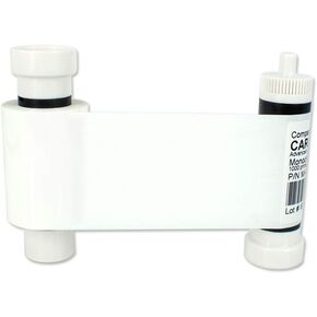 PARTSHE MA1000K-White Monochrome Ribbon for Magicard Enduro+ Enduro3E Card Printer 1000 Prints White Resin Ribbon 316-8334 Dye Film