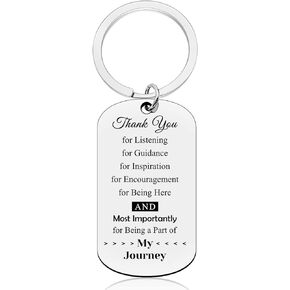 Vadaka Thank You Gifts for Mentor Boss Keychain Keyring Appreciation Gift Keychain for Leader Coworker Leaving Gift Keychain Gifts for Colleague Friends Graduation Birthday Retirement Gift for Mentor