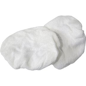 WEN 7A323 Terry Cloth Polishing Bonnets (2 Pack), 7"
