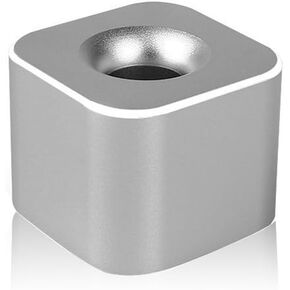 Coideal Single Pen Stand Holder, Black Metal Pen Base Stand for Desk Fountain Pen, Toothbrush Brush, Students and Office