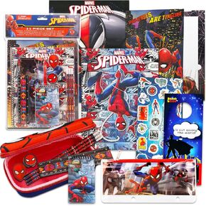 Spiderman School Supplies for Boys Bundle w Notebook, Folder, Pencils, More in Saudi Arabia