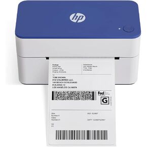 HP Shipping Label Printer, 4x6 Commercial Grade Direct Thermal, Compact & Easy-to-use, High-Speed 300 DPI Printer, Barcode Printer, Compatible with Amazon, UPS, Shopify, Etsy, Ebay, ShipStation & More